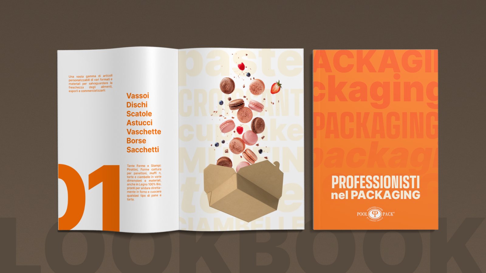 Pool Pack, lookbook prodotti Professionisti nel packaging