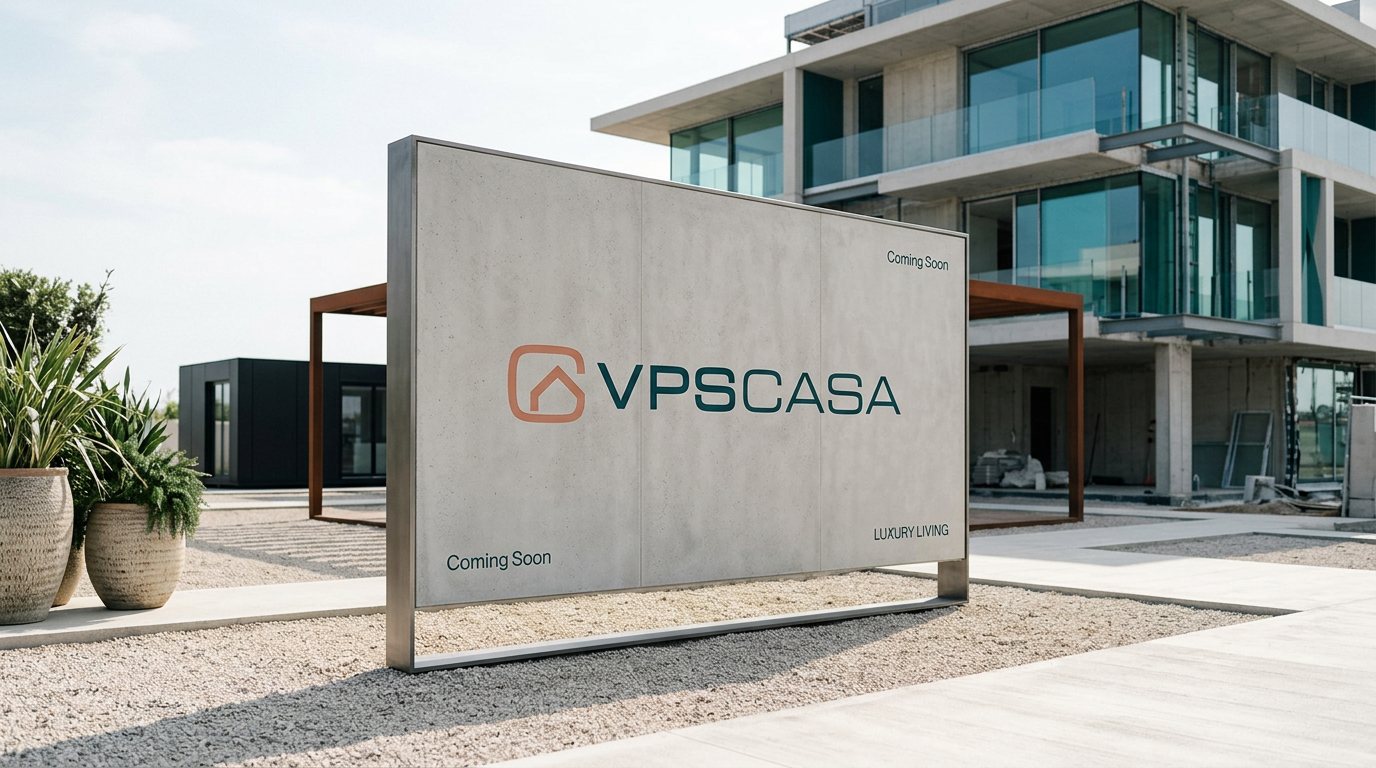Totem VPS Casa davanti a una residenza
